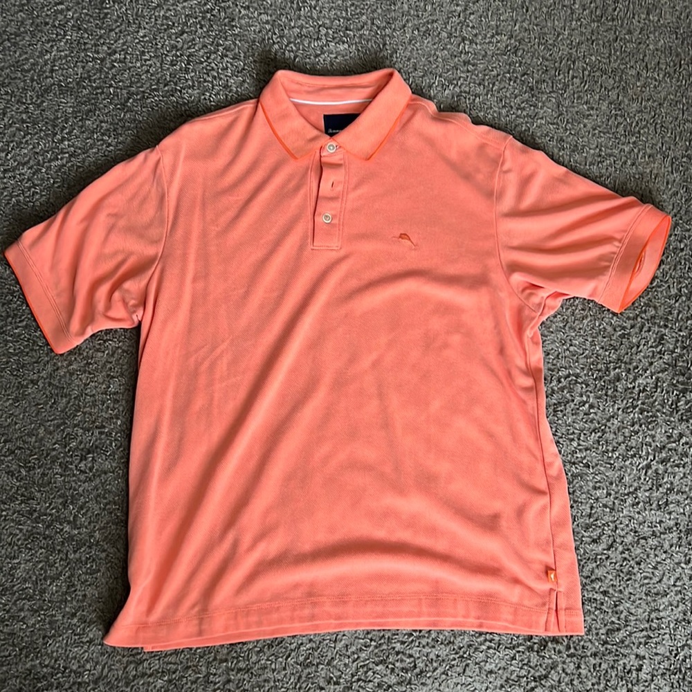 Salmon Men’s Tommy Bahama Polo